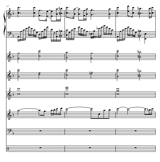 消逝的和弦（全谱）钢琴曲谱（图9）