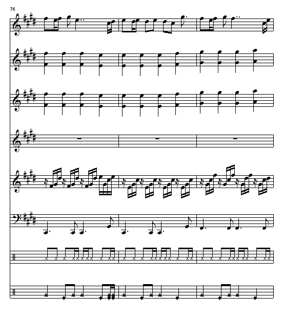止战之殇-总谱版钢琴曲谱（图24）
