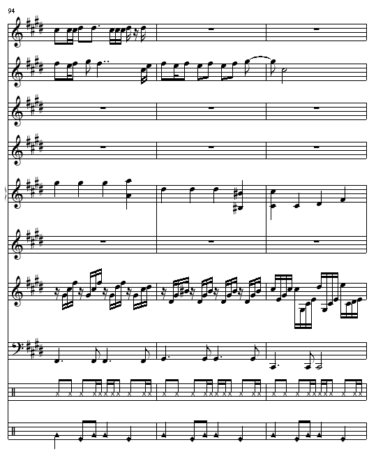 止战之殇-总谱版钢琴曲谱（图30）