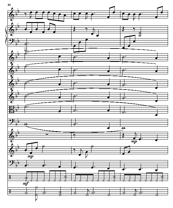 安静The One演唱会版（总谱）钢琴曲谱（图16）