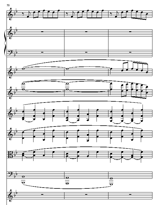 安静The One演唱会版（总谱）钢琴曲谱（图24）