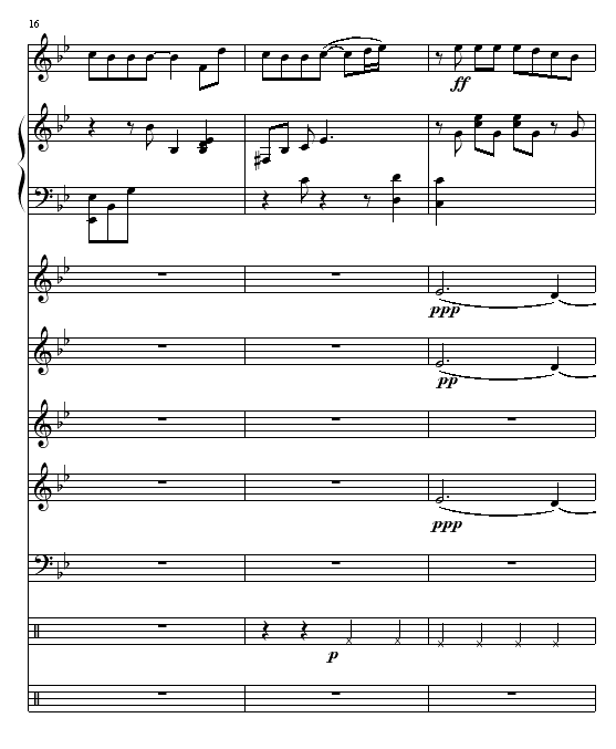 安静The One演唱会版（总谱）钢琴曲谱（图6）