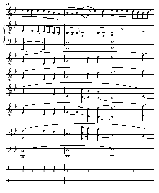 安静The One演唱会版（总谱）钢琴曲谱（图8）