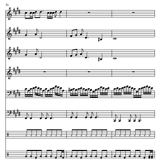 止战之殇-总谱版钢琴曲谱（图9）