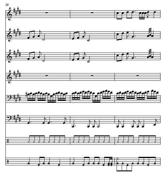 止战之殇-总谱版钢琴曲谱（图8）
