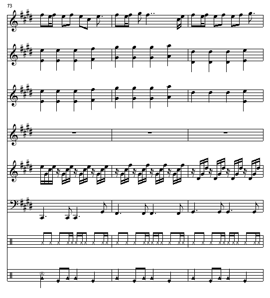 止战之殇-总谱版钢琴曲谱（图23）