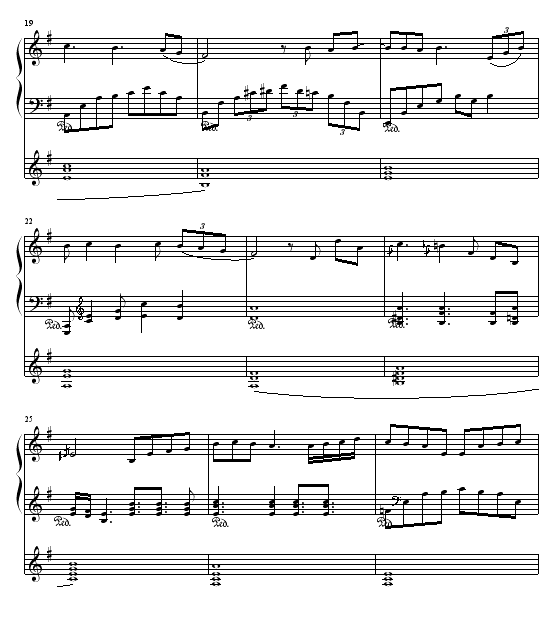 断缘钢琴曲谱（图3）