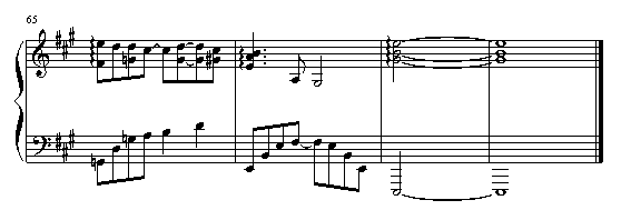 烟火的季节钢琴曲谱（图5）