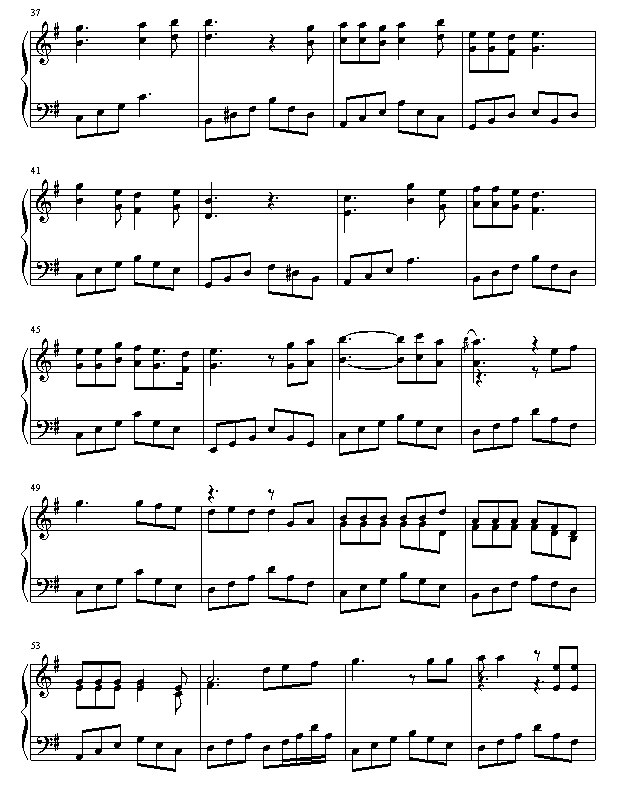 知心爱人钢琴曲谱（图3）