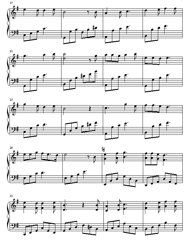 知心爱人钢琴曲谱（图2）