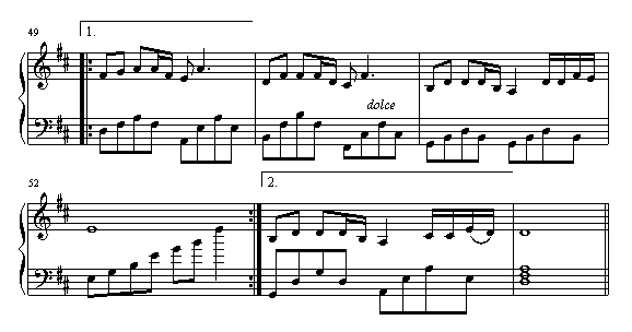 奉献钢琴曲谱（图5）