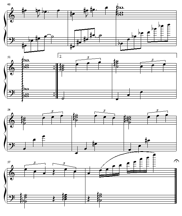 想唱就唱的Meritee修改版（加入引子，过门）钢琴曲谱（图4）