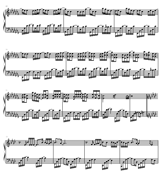 最后一枚笑钢琴曲谱（图2）