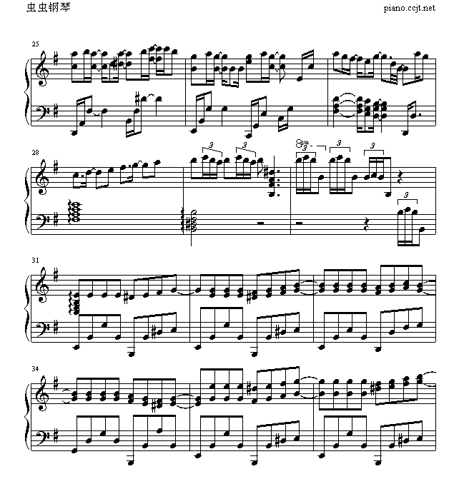 southren all stars钢琴曲谱（图3）