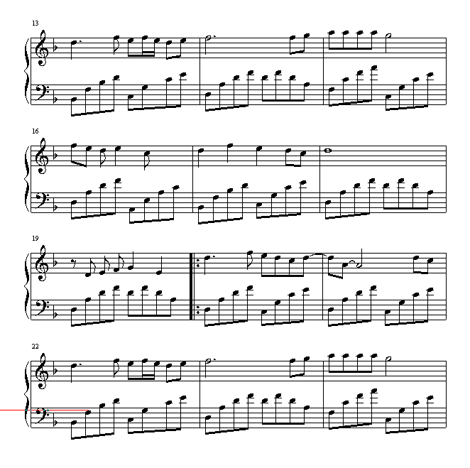 星语星愿钢琴曲谱（图2）