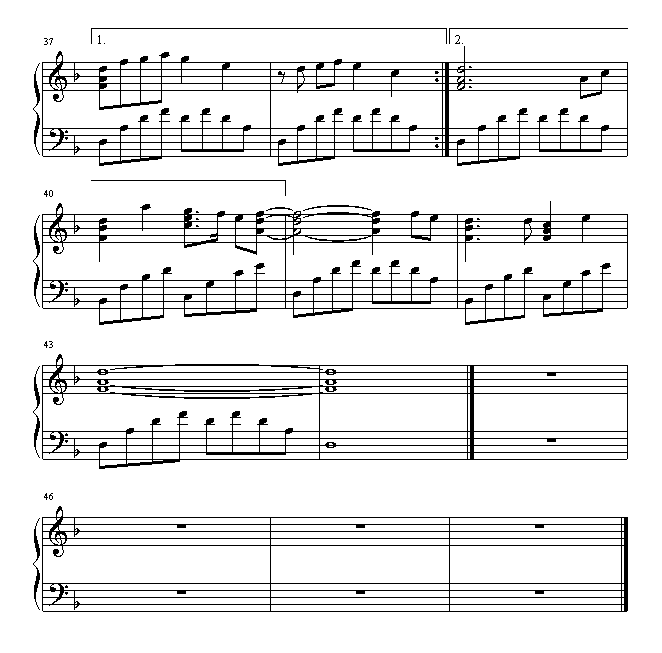星语星愿钢琴曲谱（图4）