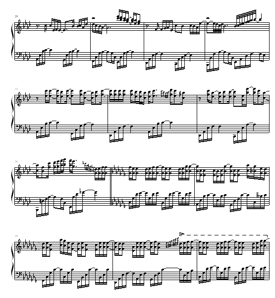最后一枚笑钢琴曲谱（图3）
