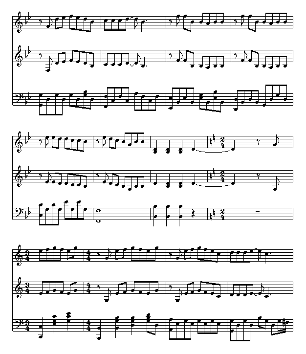 安静钢琴曲谱（图7）