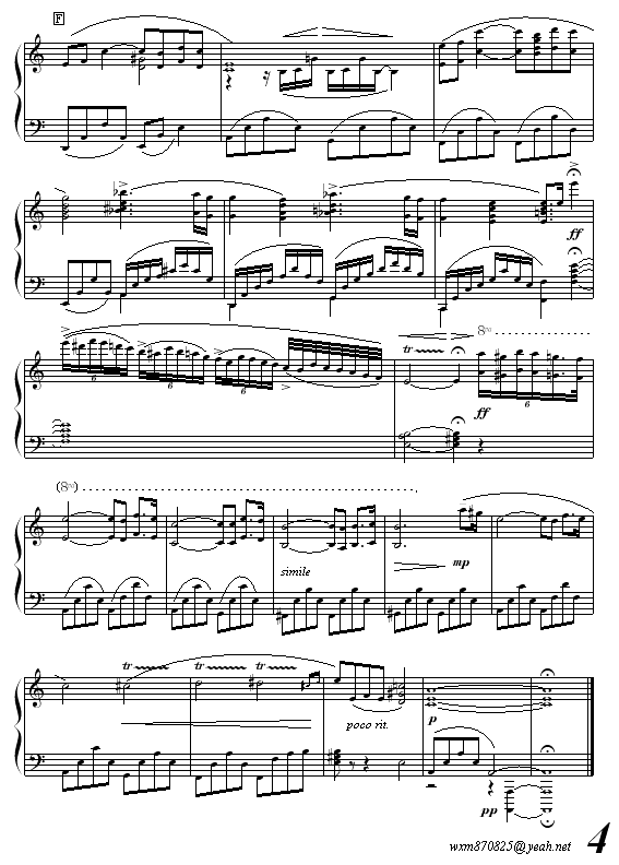 Green Requiem钢琴曲谱（图4）