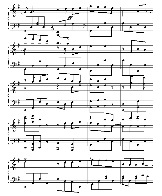 两只蝴蝶-Music-boy钢琴曲谱（图8）