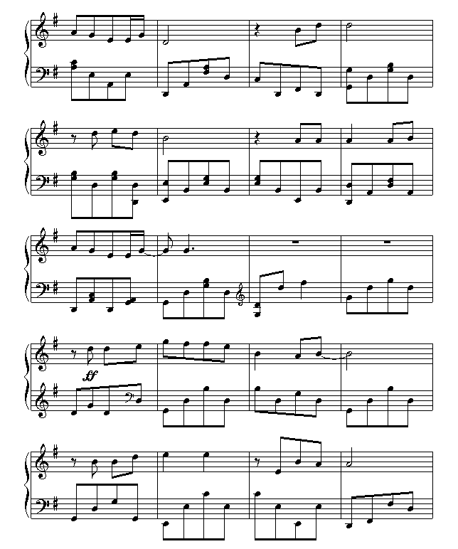 两只蝴蝶-Music-boy钢琴曲谱（图3）