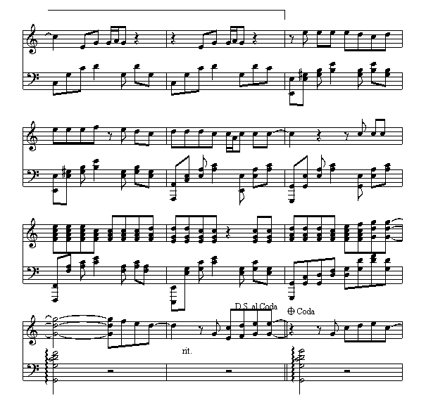 回到过去钢琴曲谱（图4）