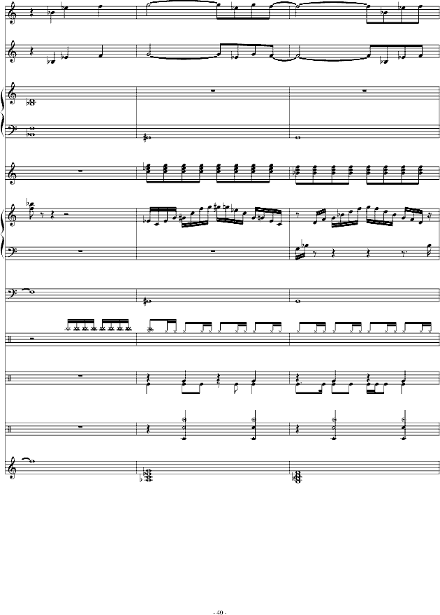 幻之大地-双星物语钢琴曲谱（图40）