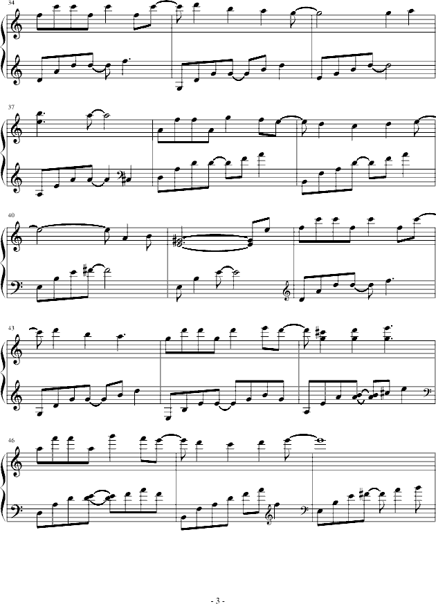 夏日香气-之Instrumental钢琴曲谱（图3）