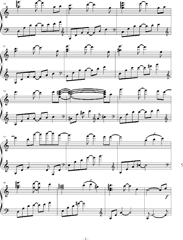 夏日香气-之Instrumental钢琴曲谱（图2）