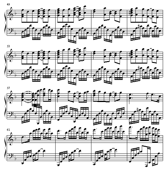 深海的孤独钢琴曲谱（图4）