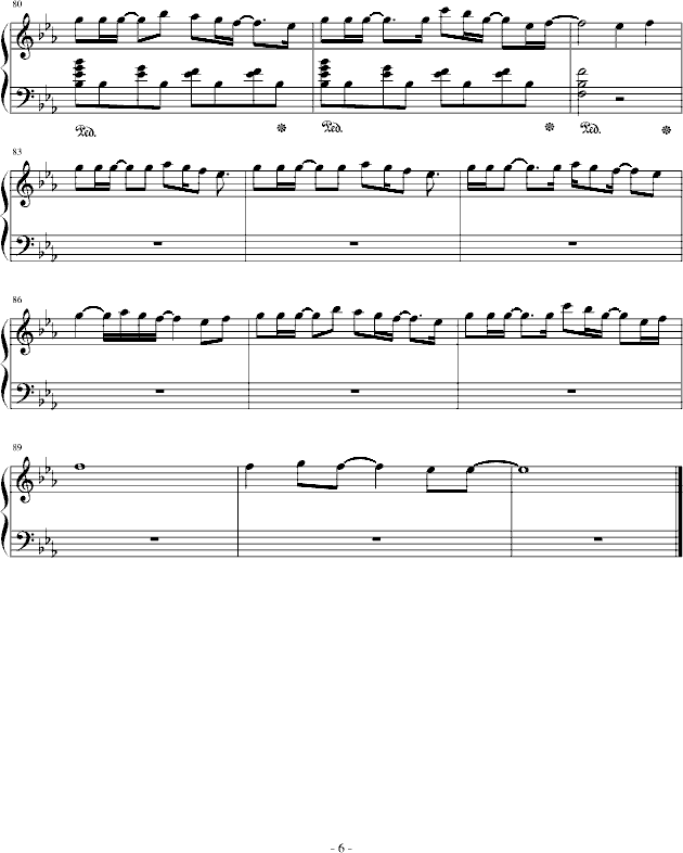 FIND THE WAY钢琴曲谱（图6）