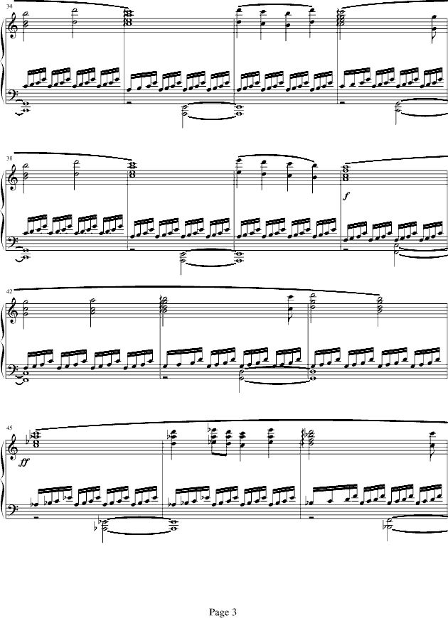 The Prelude钢琴曲谱（图3）
