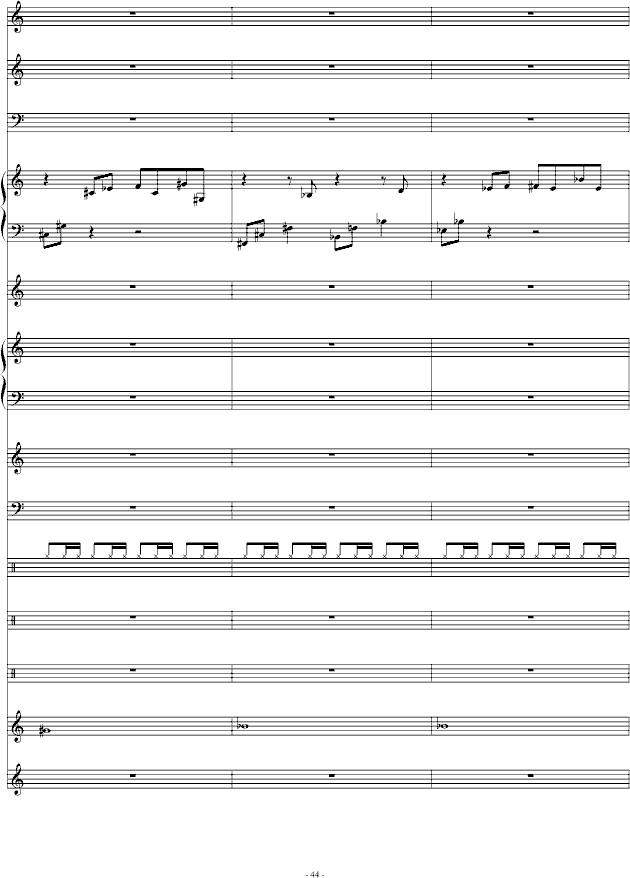 幻之大地-双星物语钢琴曲谱（图44）