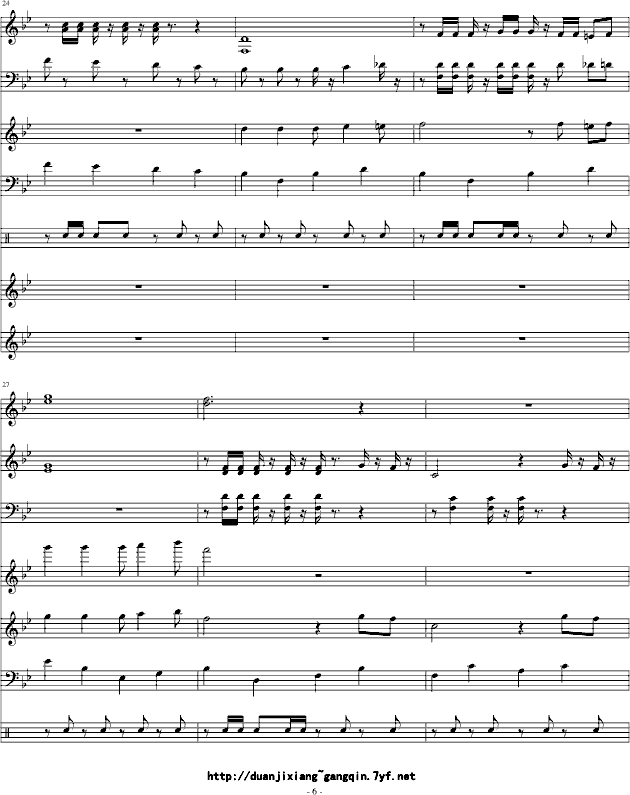 铁臂阿童木-总谱钢琴曲谱（图6）