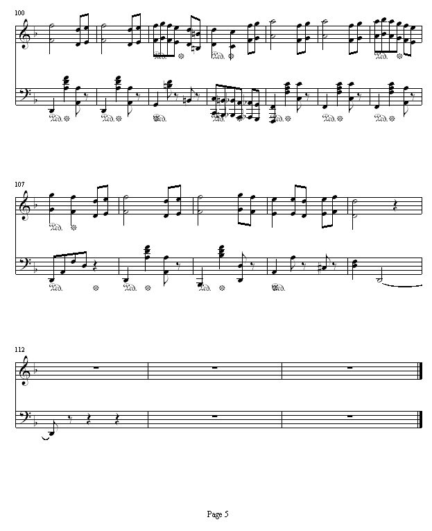 华尔兹的初次体验钢琴曲谱（图5）