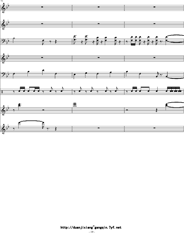 铁臂阿童木-总谱钢琴曲谱（图19）