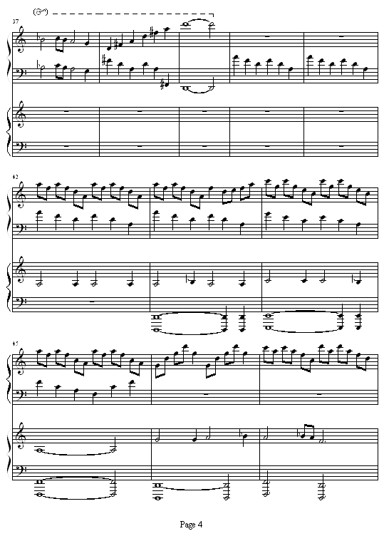 The Piano Duet（四手联弹）钢琴曲谱（图4）