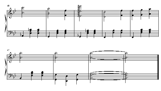 Edel Weiss-音乐之声钢琴曲谱（图4）