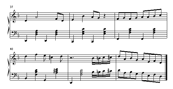 名侦探柯南-（插曲）钢琴曲谱（图4）