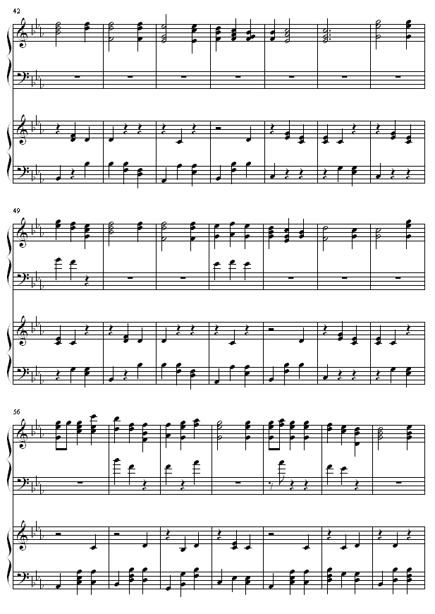 its only the fairy tale钢琴曲谱（图3）