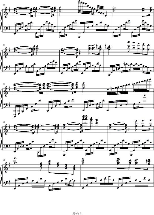 Nina钢琴曲谱（图4）