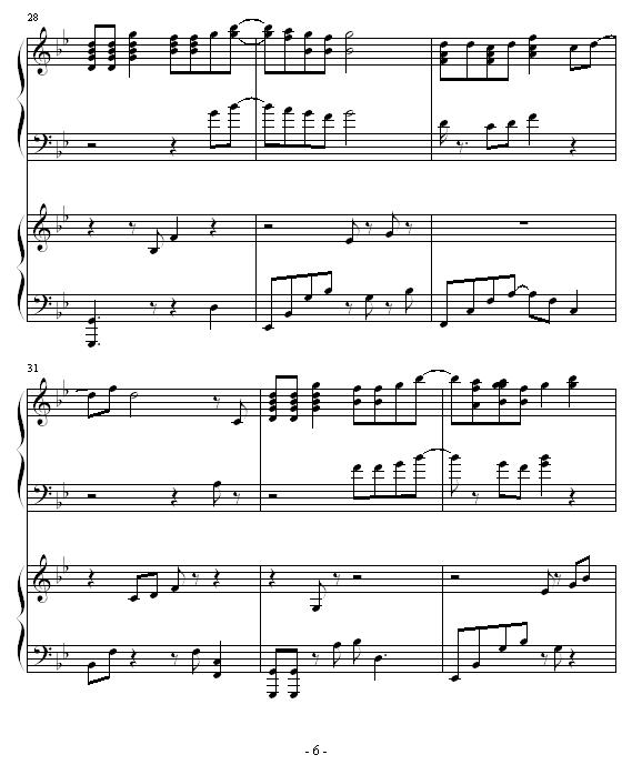 ignited钢琴曲谱（图6）