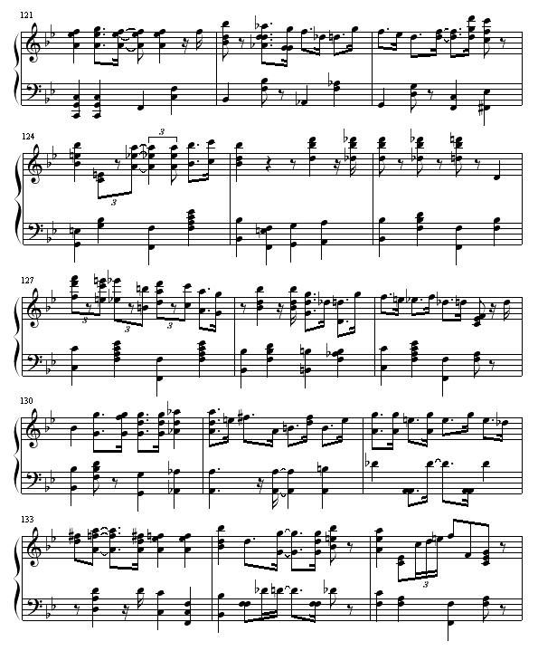 blackfirst钢琴曲谱（图9）
