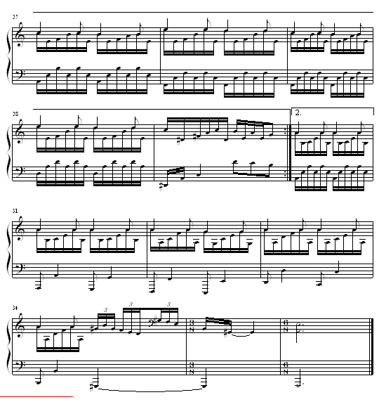 短歌钢琴曲谱（图3）