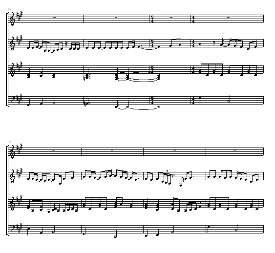 月光钢琴曲谱（图6）