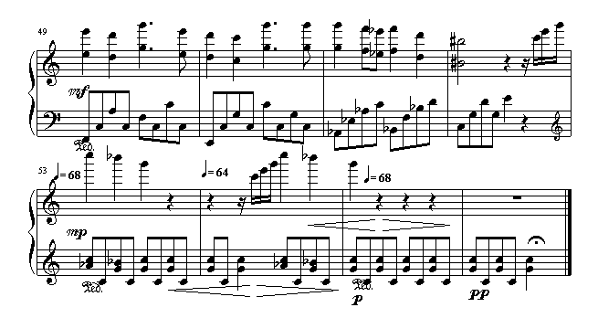 大航海二-雾之港钢琴曲谱（图4）