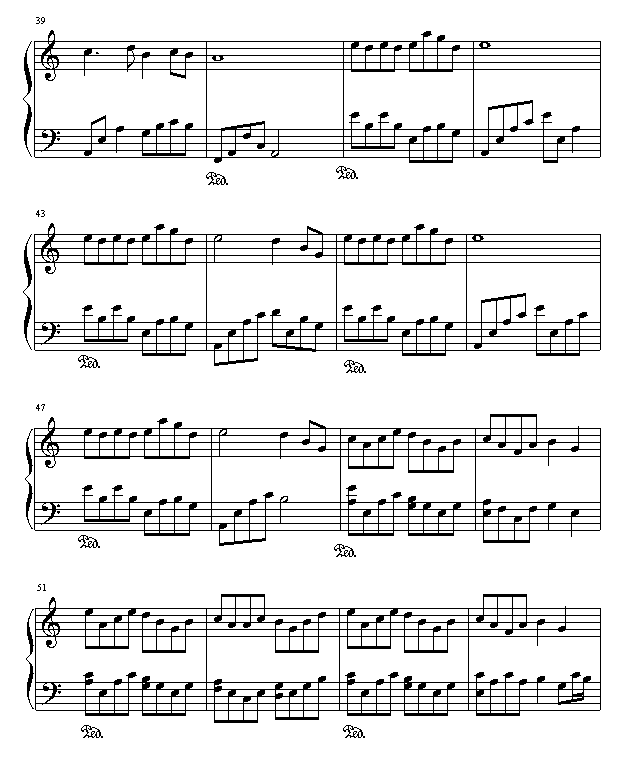 姜氏孤儿钢琴曲谱（图3）