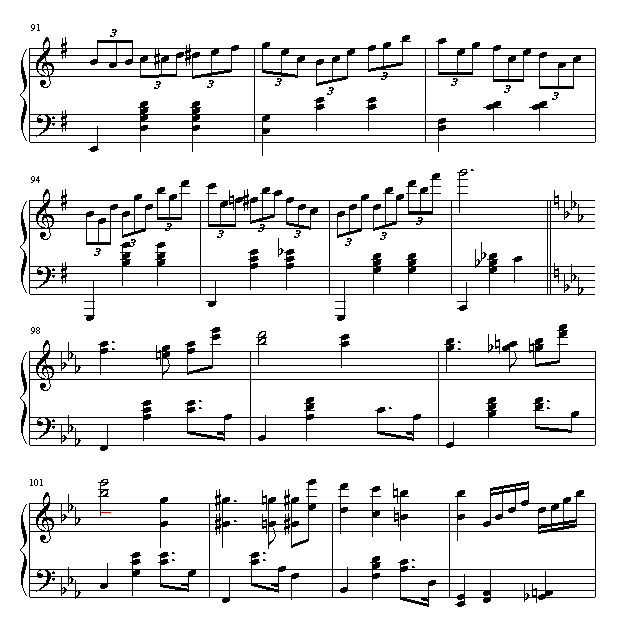 Magic Walt钢琴曲谱（图7）