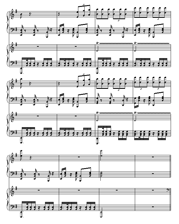 周星驰主演的 -Music_boy倾情制作钢琴曲谱（图5）