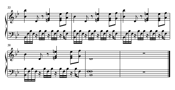 Ending钢琴曲谱（图5）